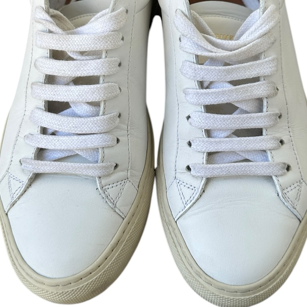 Givenchy White Leather Low Top Sneakers EU 36 / US 6 - Women. - Picture 14 of 16
